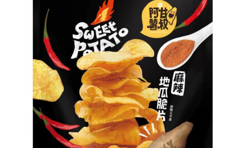 地瓜脆片 さつまいもチップス 麻辣味 150g 台湾スナック菓子