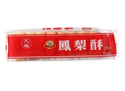 台湾 九福鳳梨酥（パイナップルケーキ）袋タイプ 227g
