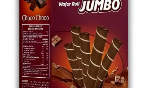 Deka チョコウェハース 14g×10 - チョコぎっしりロール！ / Deka Wafer Roll Jumbo Choco Choco 14g×10