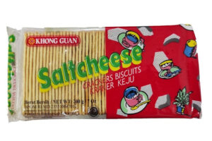 Khong Guan ソルトチーズ 200g - 濃厚チーズが広がる絶品ビスケット / Khong Guan Saltcheese Keju 200g